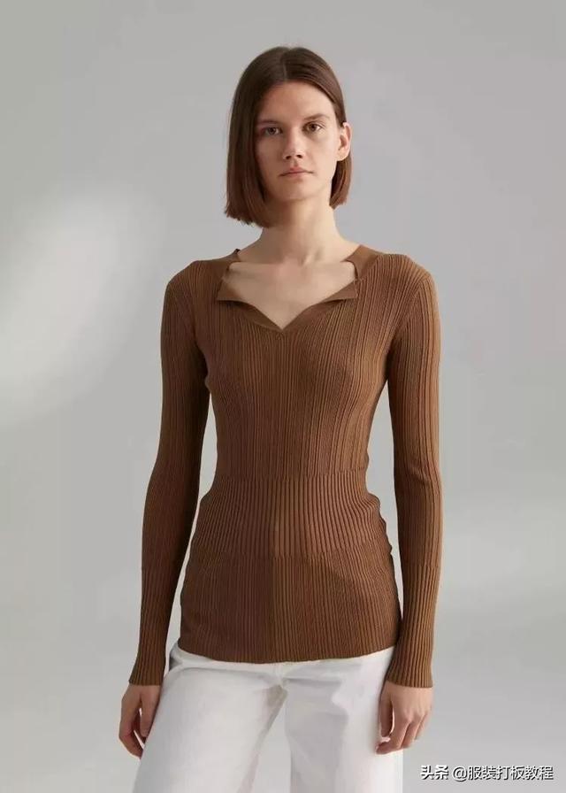 服装制版裁剪入门教程（常用女装制版裁剪公式盘点才智服装）(2)