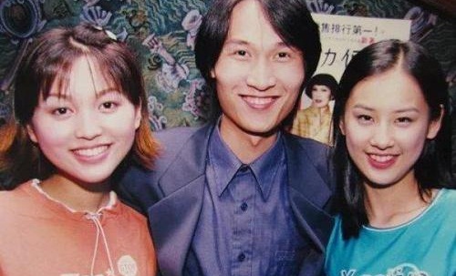黄圣依金莎20年前合照