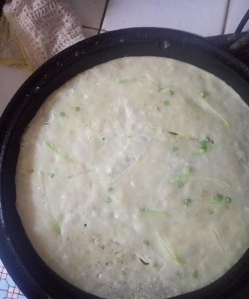 玉米面摊煎饼面糊的调配方法