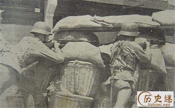 淞沪会战历史图片