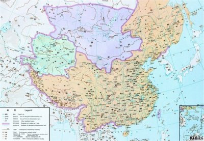 ​明朝疆域介绍 明朝历史地图 AD1368-AD1644