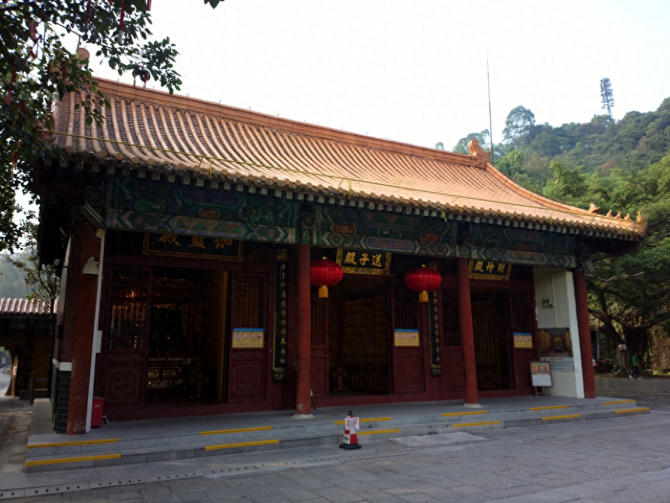 实拍佛山南海观音寺，距今已有一千年历史，南海区最大的佛门圣地