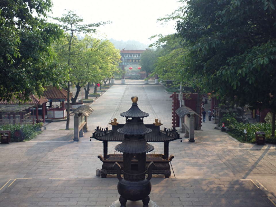 实拍佛山南海观音寺，距今已有一千年历史，南海区最大的佛门圣地