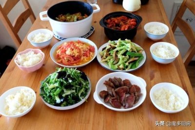 ​简单营养又好吃午餐菜谱（午餐做了六道家常菜）
