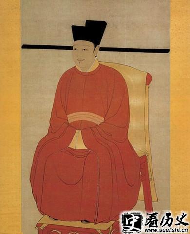 宋徽宗画像