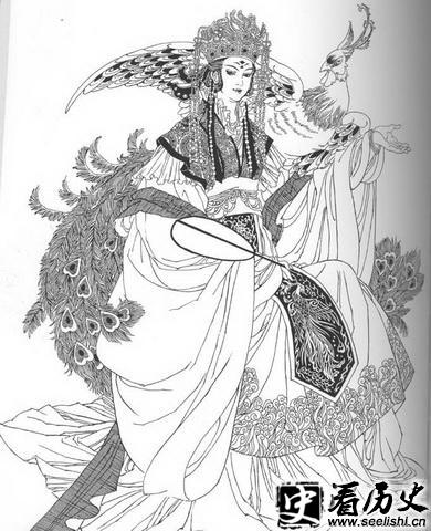 武则天画像
