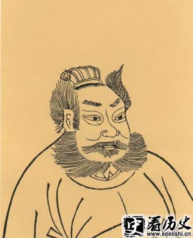韩擒虎画像