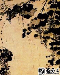 ​徐渭的代表作《墨葡萄图》赏析