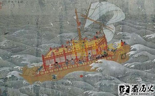鉴真东渡图