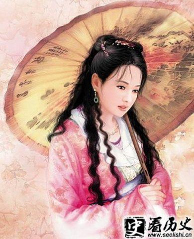 花蕊夫人图像