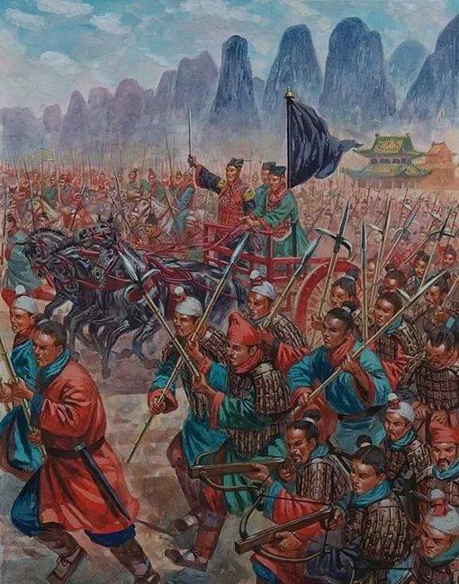 秦国灭六国统一时,哪个国家对秦国威胁最大?