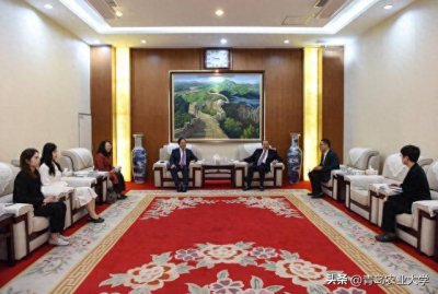 ​韩国东亚工业高等学校校长闵庚禄来访青岛农业大学