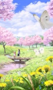 ​小清新插画风景壁纸，清新可爱超唯美