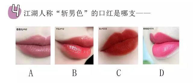 把直男都逼疯了的口红测试题，99%的人都拿不到满分