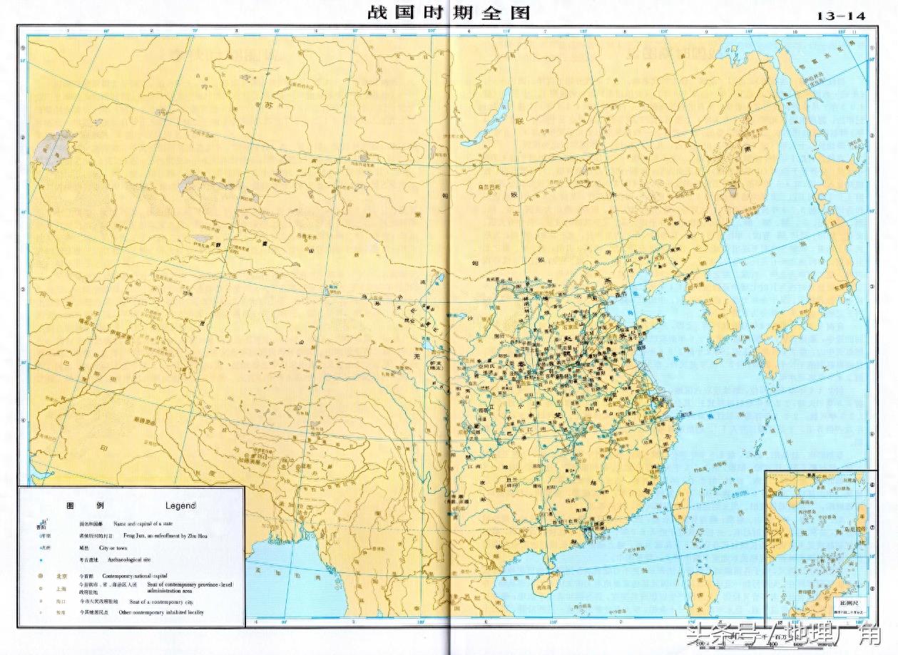 中国各朝代历史地图（各图附详细介绍）