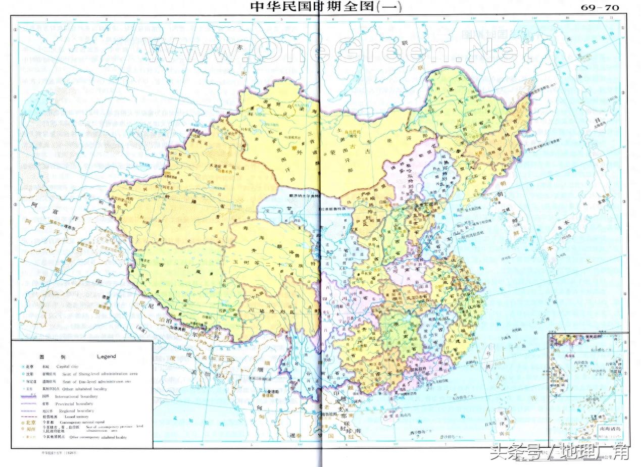 中国各朝代历史地图（各图附详细介绍）