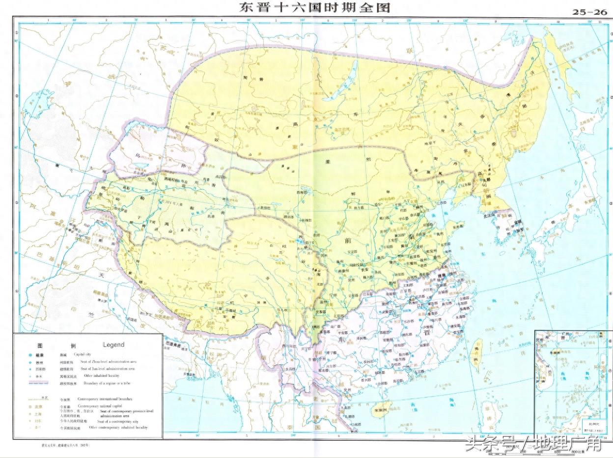 中国各朝代历史地图（各图附详细介绍）