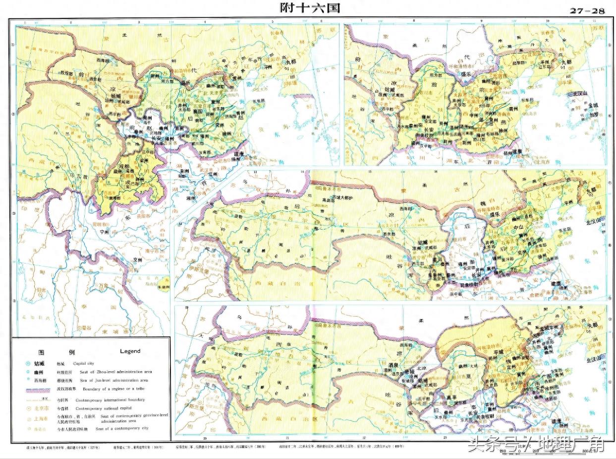 中国各朝代历史地图（各图附详细介绍）