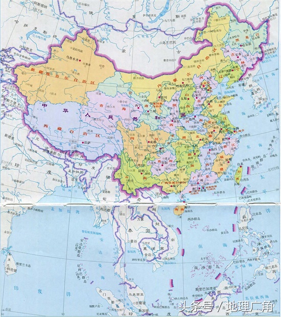 中国各朝代历史地图（各图附详细介绍）