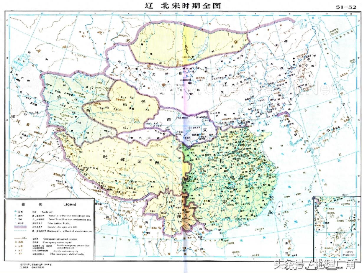中国各朝代历史地图（各图附详细介绍）