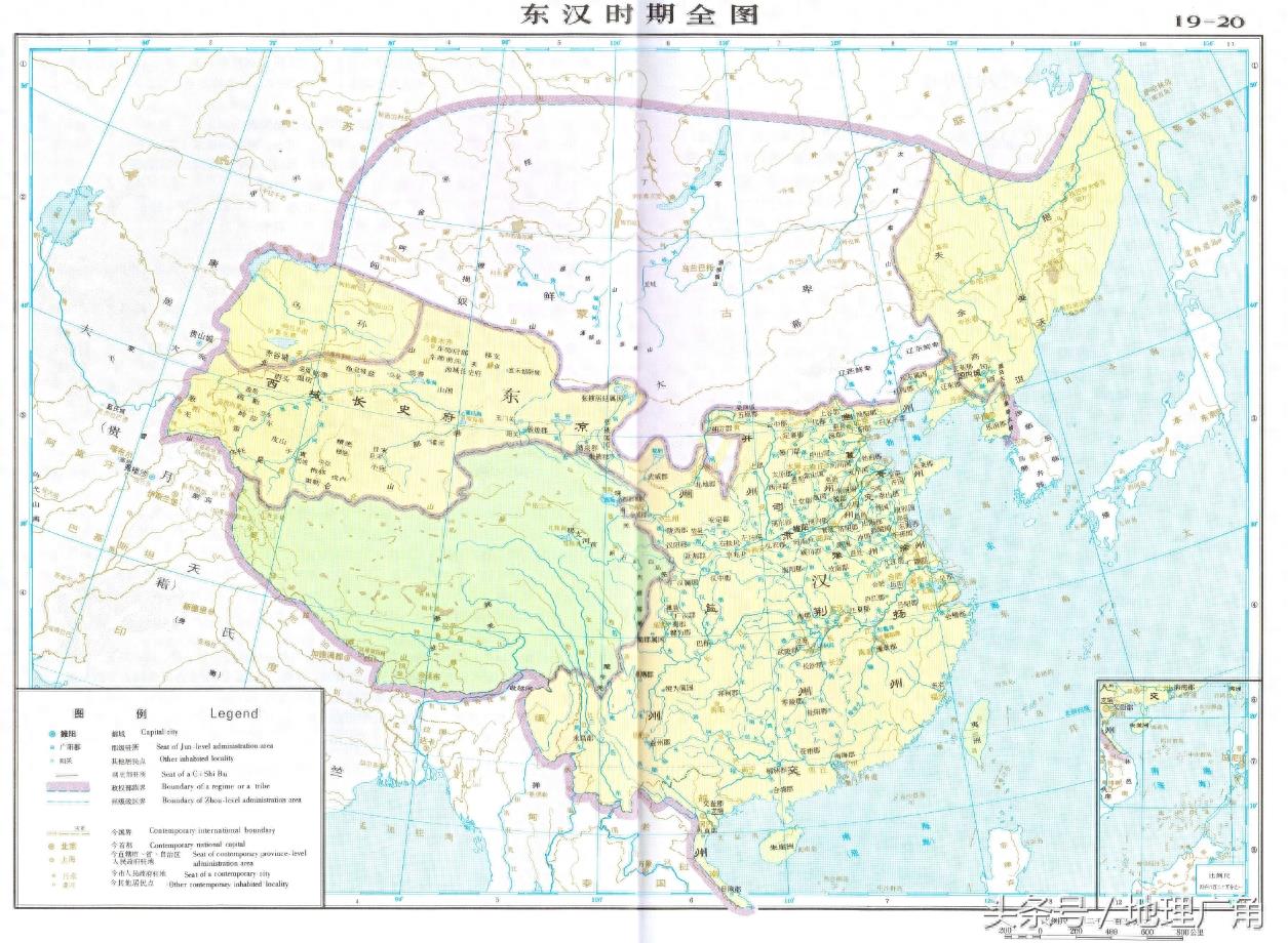 中国各朝代历史地图（各图附详细介绍）