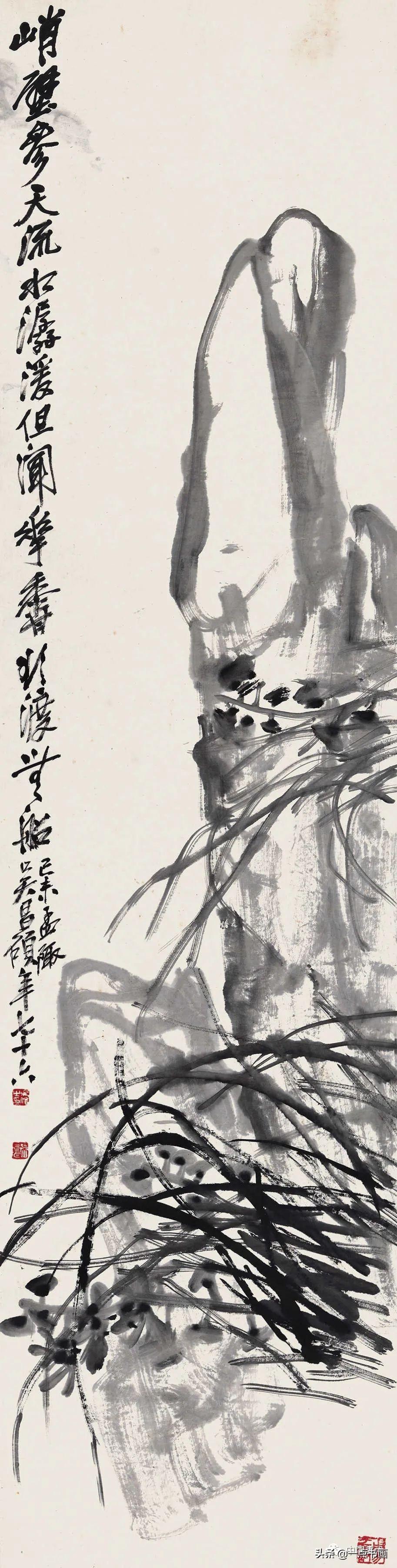 吴昌硕简介及代表作品（吴昌硕 精品80幅欣赏）