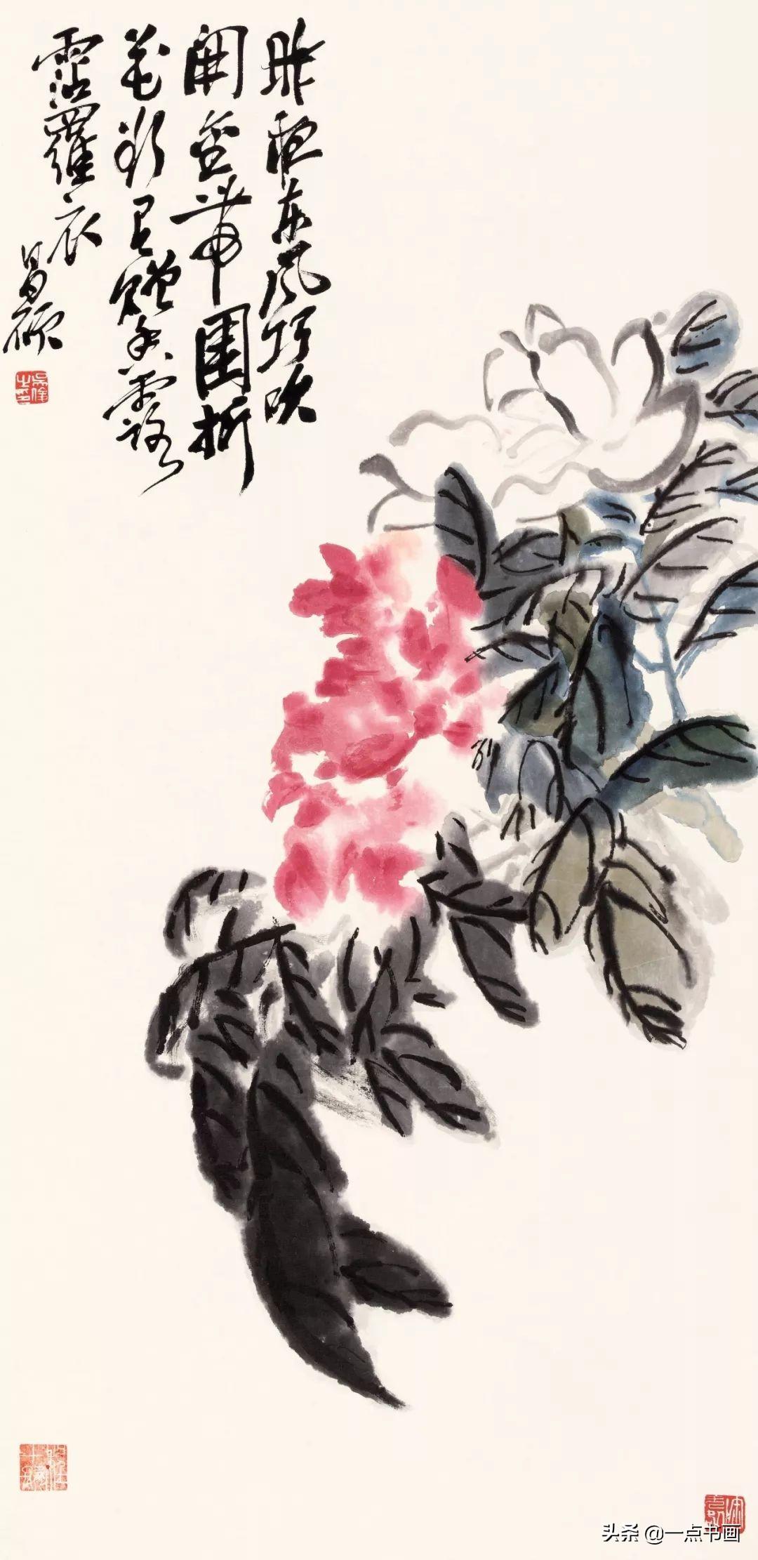 吴昌硕简介及代表作品（吴昌硕 精品80幅欣赏）