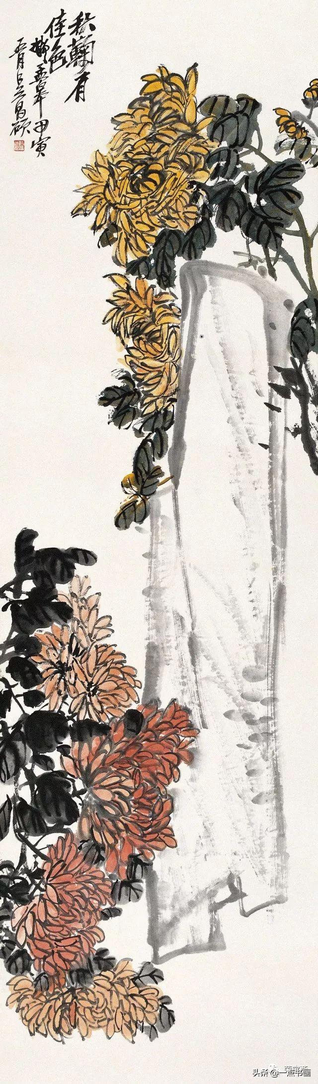 吴昌硕简介及代表作品（吴昌硕 精品80幅欣赏）