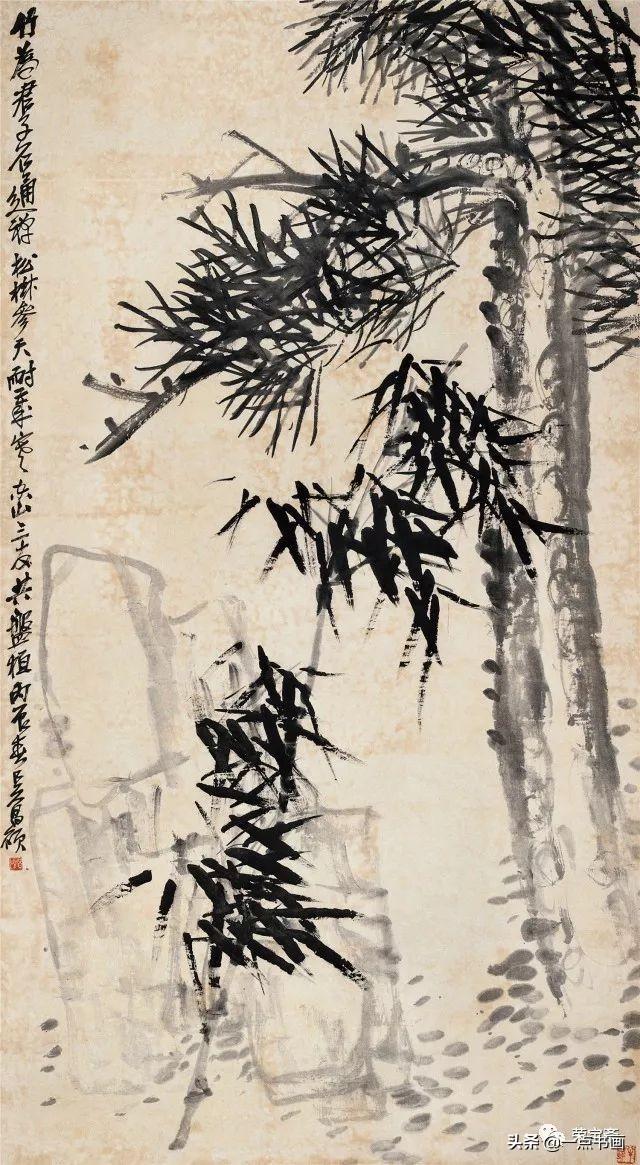 吴昌硕简介及代表作品（吴昌硕 精品80幅欣赏）
