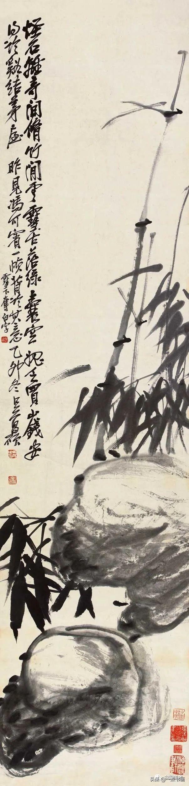 吴昌硕简介及代表作品（吴昌硕 精品80幅欣赏）