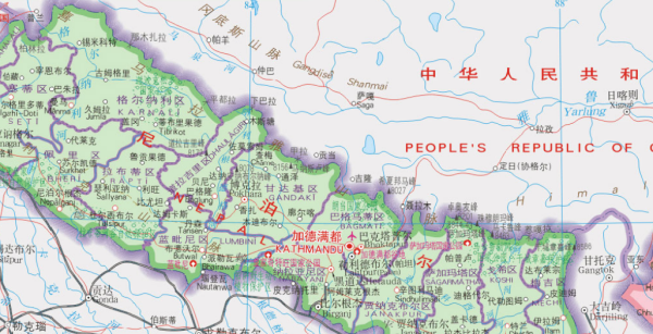 尼泊尔在哪里,尼泊尔的首都是哪个城市图4