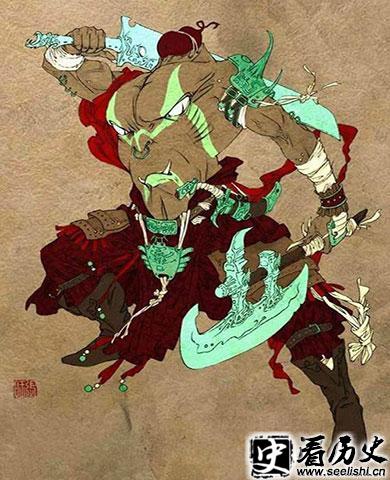 战神刑天图片