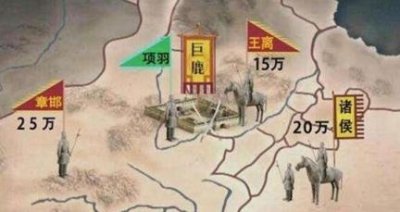 ​刘邦项羽灭秦的时候，秦军的主力部队在哪里？