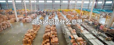 ​退货返回是什么意思
