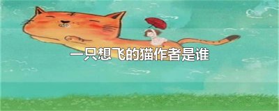 ​一只想飞的猫作者是谁