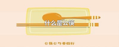 ​什么是公筷