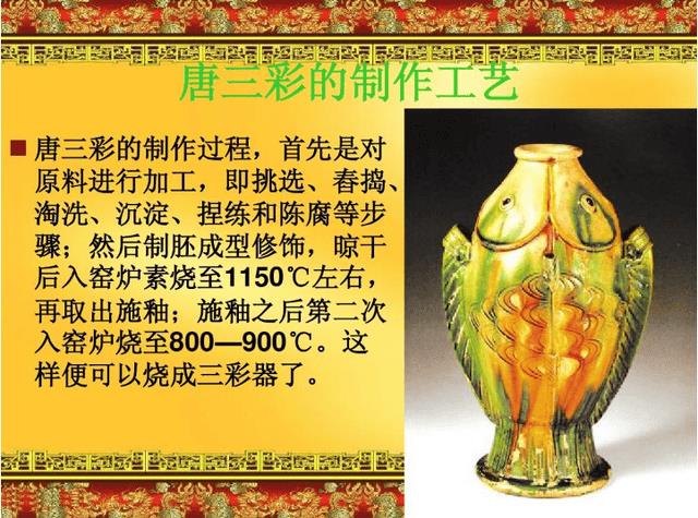 唐三彩制作工艺与艺术特点(唐三彩是什么技术)