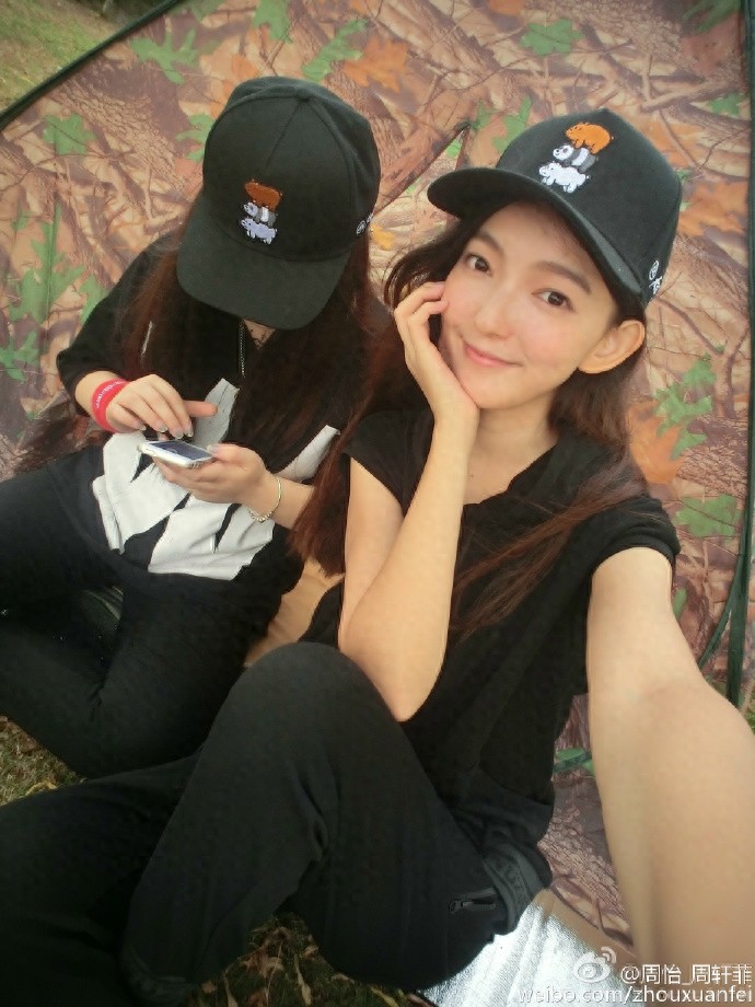 周怡，钱枫的绯闻女友，汪涵的干女儿，穿衣搭配起来果然不简单
